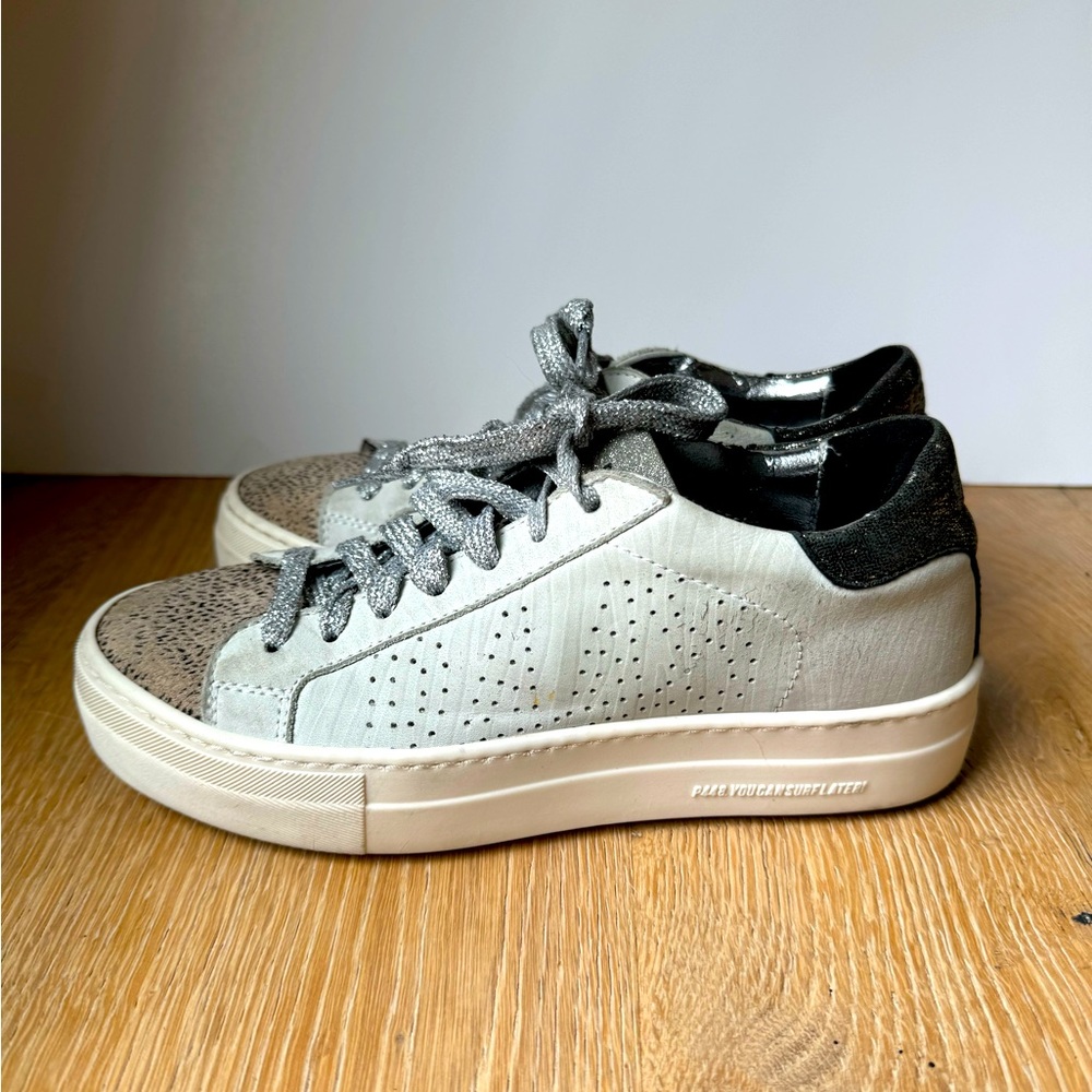 P448 Thea Animal print toe sneakers size 36 Price firm!